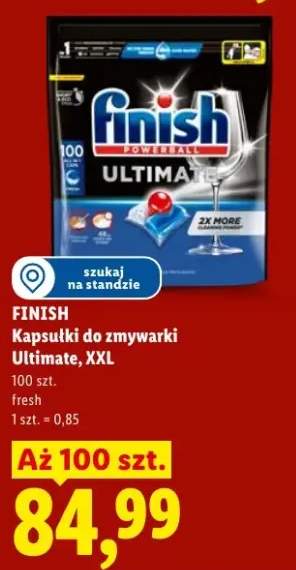 Kapsułki do zmywarki Finish Ultimate XXL fresh