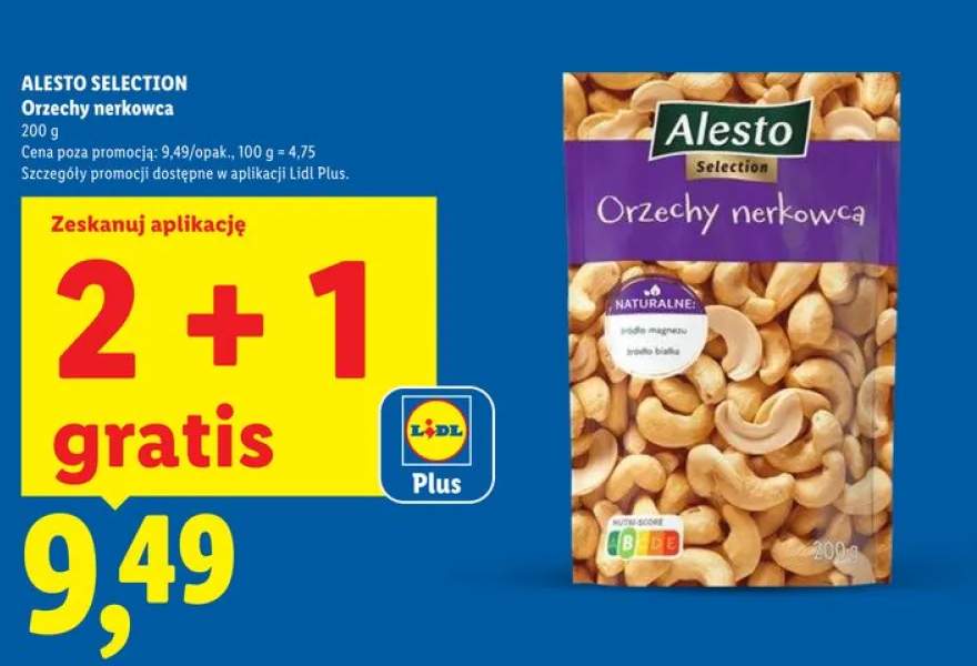 Orzechy nerkowca Alesto Selection