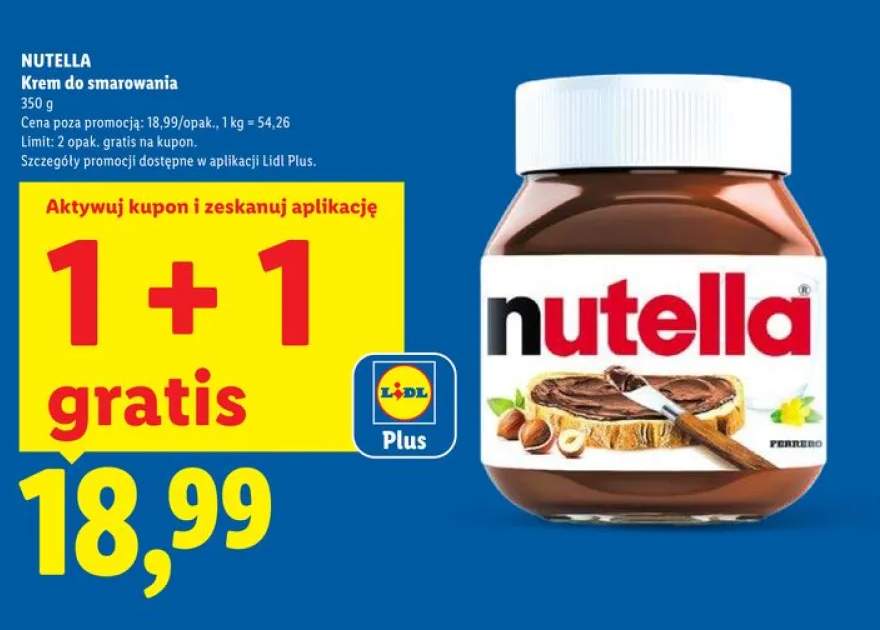Krem do smarowania Nutella