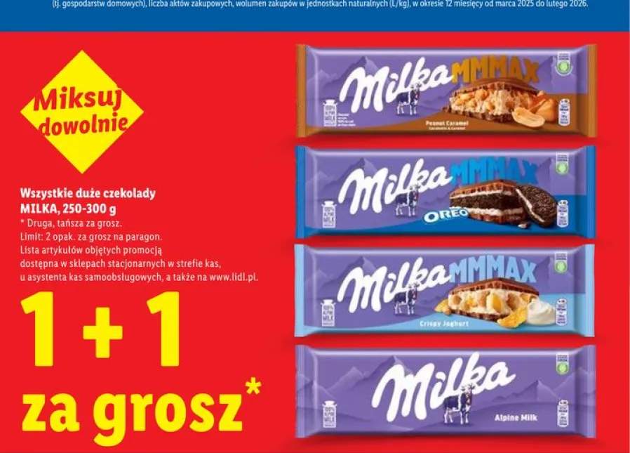 Czekolada Milka MMMAX Peanut Caramel