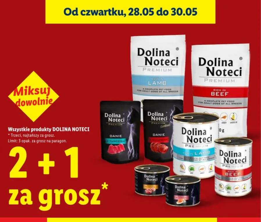 Karma dla psa Dolina Noteci Premium Lamb puszka