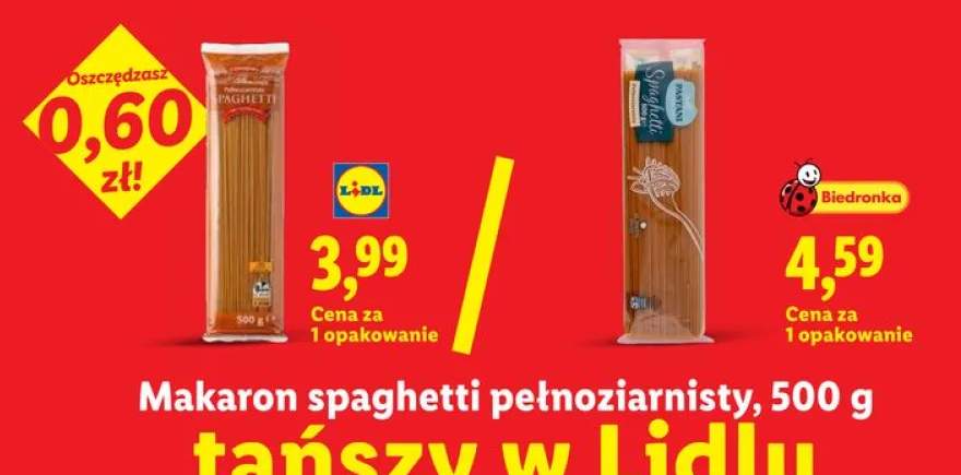 Makaron spaghetti pełnoziarnisty Combino