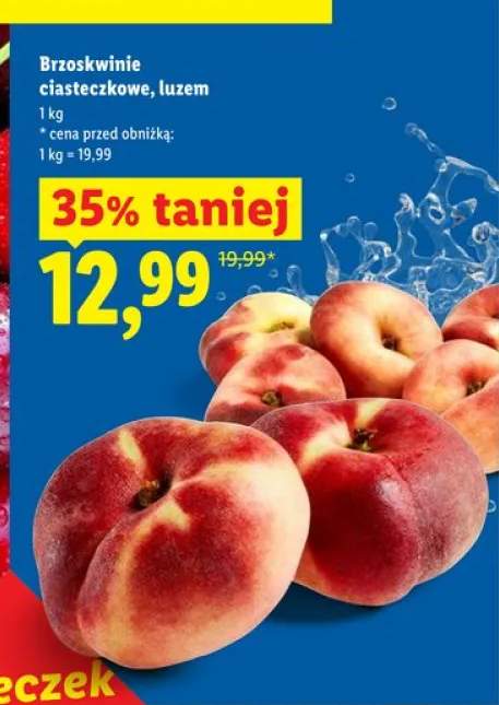 Brzoskwinie ciasteczkowe luzem
