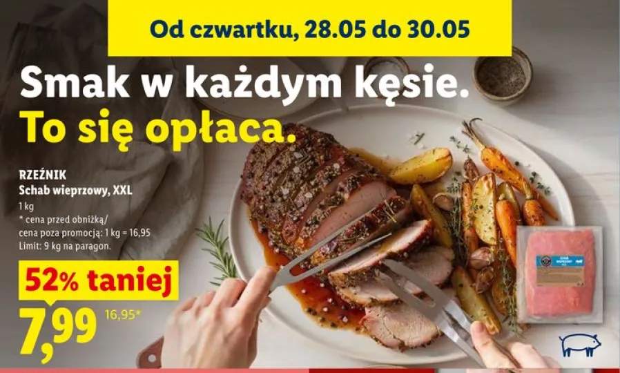 Schab wieprzowy XXL Rzeźnik