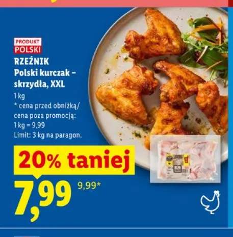 Polski kurczak - skrzydła XXL Rzeźnik