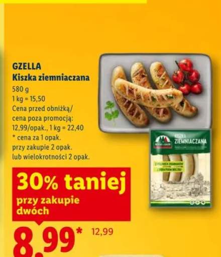 Kiszka ziemniaczana GZELLA