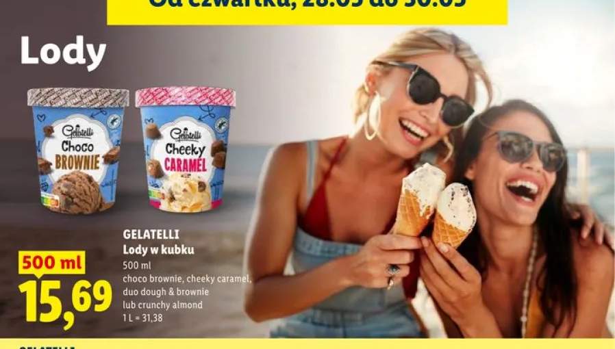 Lody w kubku Gelatelli duo dough & brownie