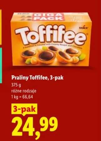 Praliny Toffifee 3-pak