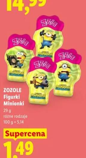 Figurki Minionki ZOZOLE