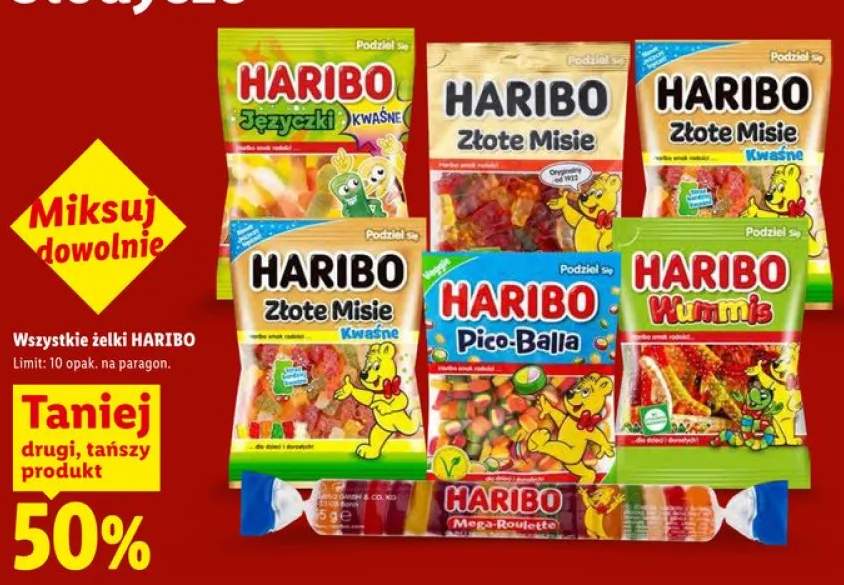 Żelki HARIBO Pico-Balla