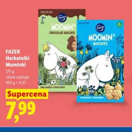 Herbatniki Muminki Fazer