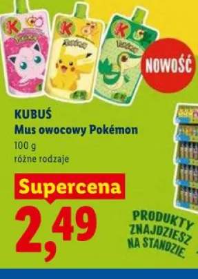 Mus owocowy Pokémon KUBUŚ