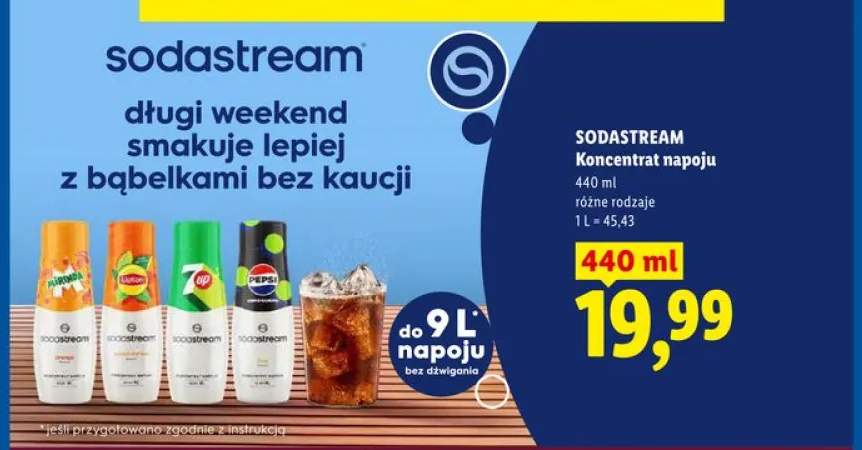 Koncentrat napoju 7up Sodastream