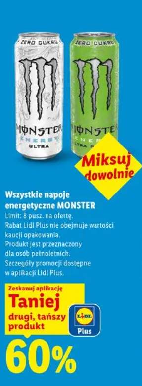 Napój energetyczny MONSTER Energy Ultra