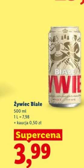 Piwo Żywiec Białe