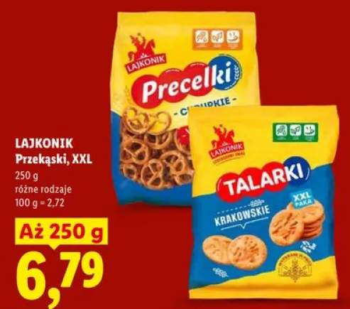 Precelki chrupkie XXL Lajkonik