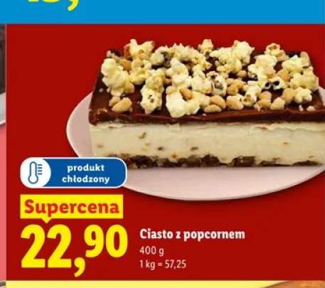 Ciasto z popcornem