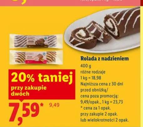 Rolada z nadzieniem