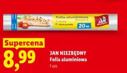 Folia aluminiowa JAN NIEZBĘDNY