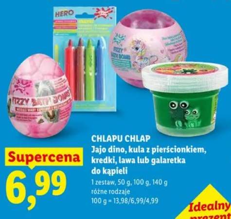 Kredki do kąpieli Chlapu Chlap