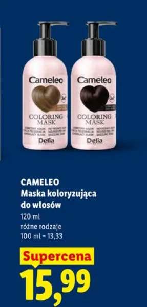 Maska koloryzująca do włosów Cameleo