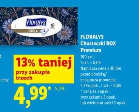Chusteczki BOX Premium FLORALYS