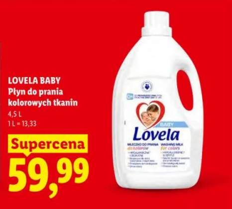 Płyn do prania kolorowych tkanin LOVELA BABY