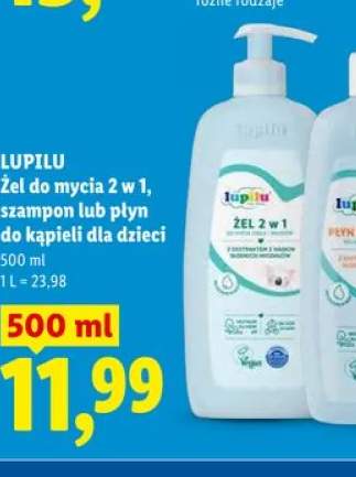 Żel do mycia 2 w 1 dla dzieci Lupilu