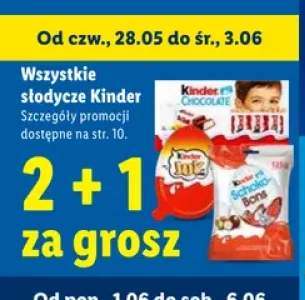 Słodycze Kinder