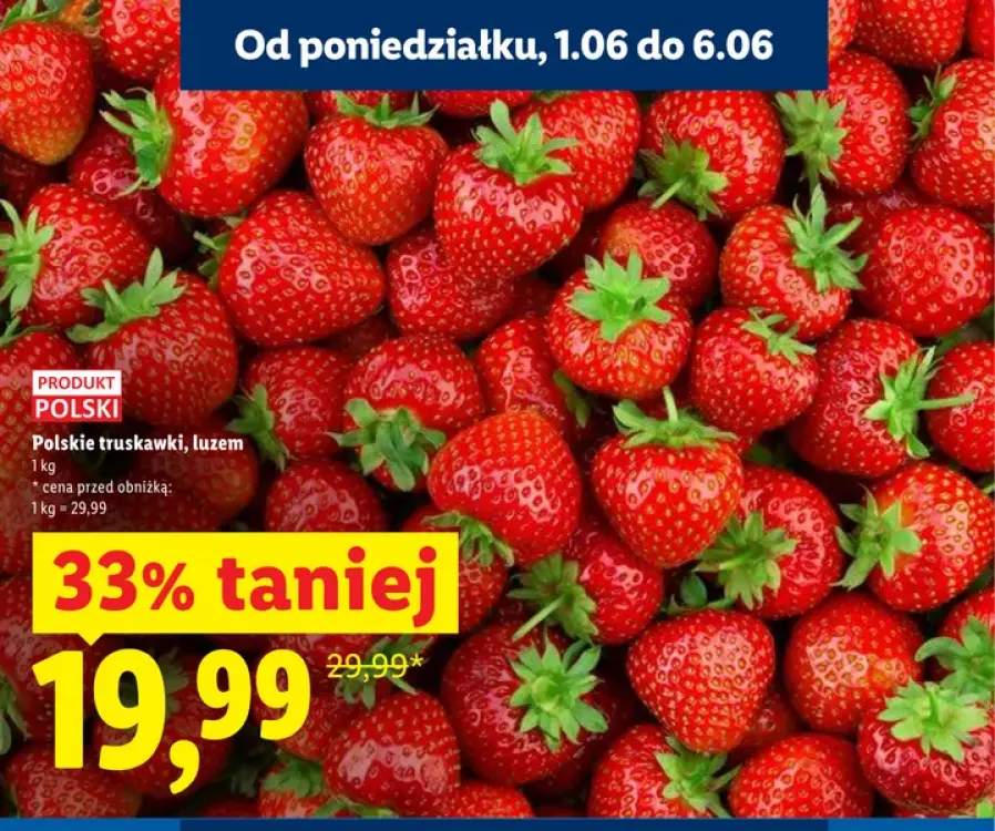 Truskawki luzem polskie