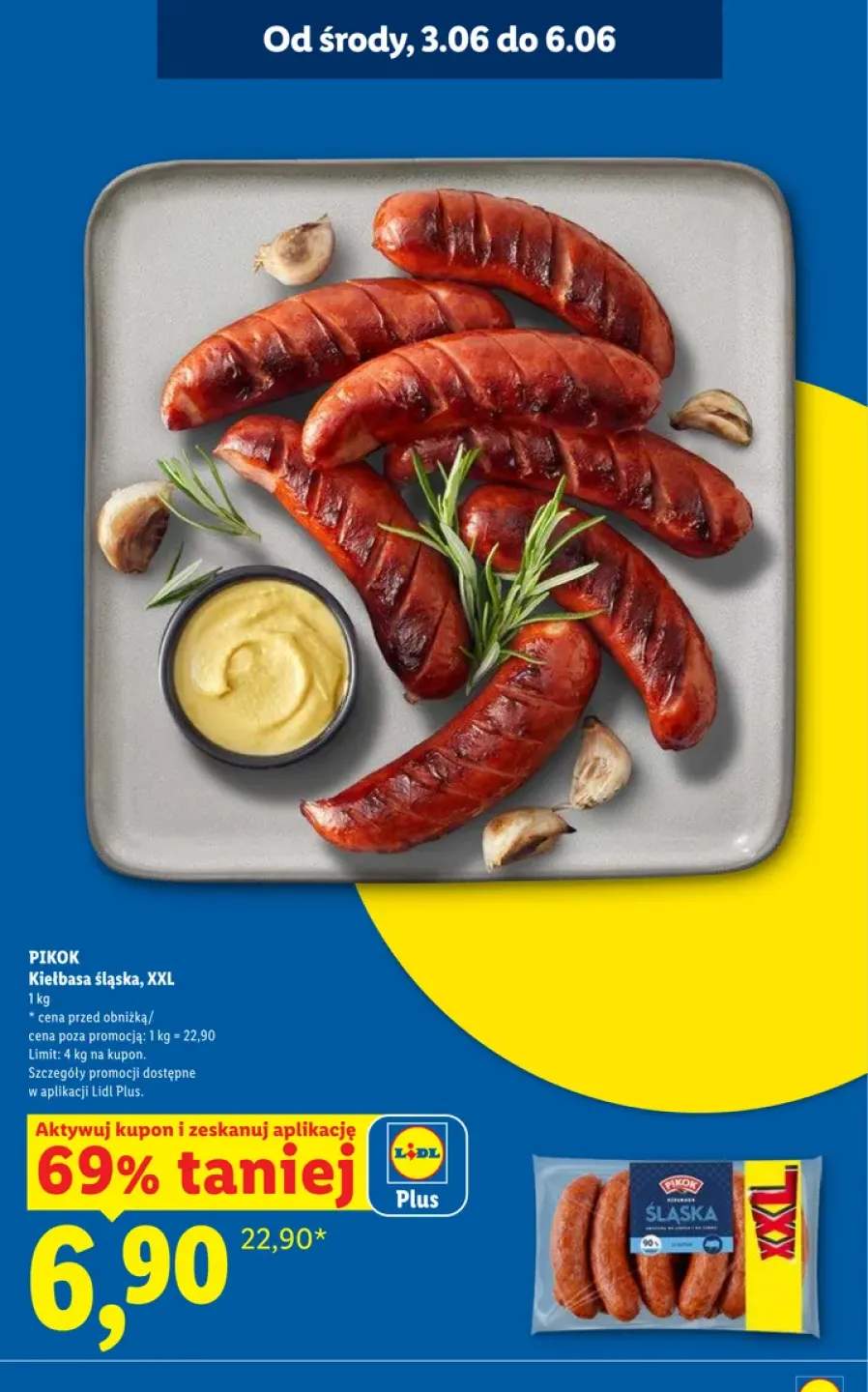 Kiełbasa śląska XXL PIKOK