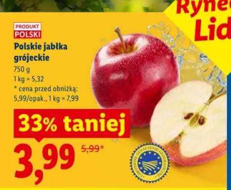 Polskie jabłka grójeckie