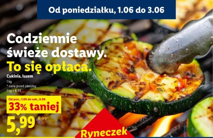 Cukinia luzem
