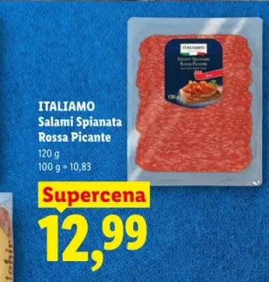Salami Spianata Rossa Picante ITALIAMO