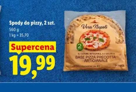 Spody do pizzy Vera Napoli 2-pak 280g
