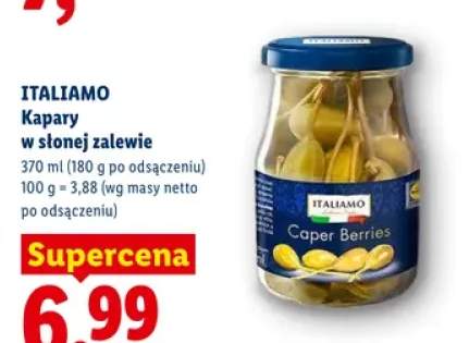 Kapary w słonej zalewie ITALIAMO