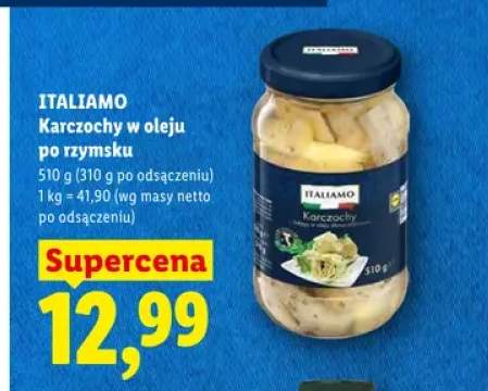 Karczochy w oleju po rzymsku ITALIAMO