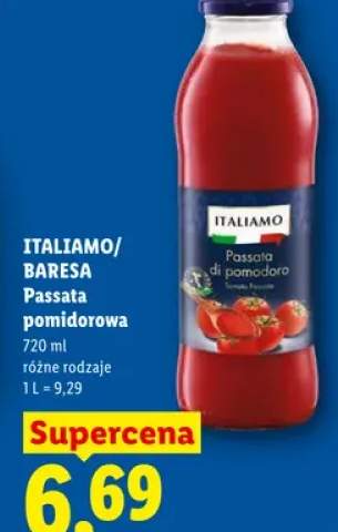 Passata pomidorowa BARESA