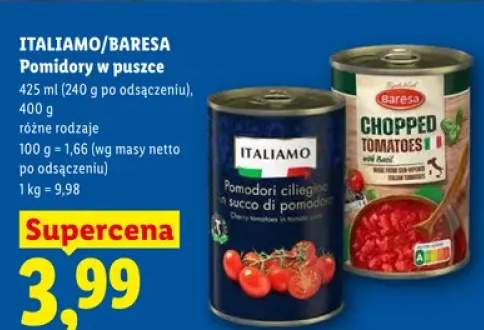 Pomidory w puszce ITALIAMO