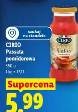 Passata pomidorowa CIRIO
