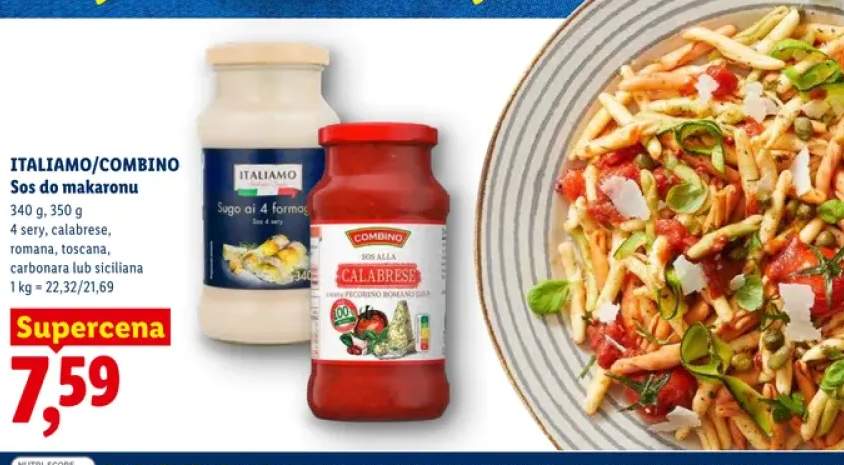 Sos do makaronu ITALIAMO/COMBINO
