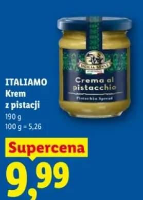 Krem z pistacji ITALIAMO