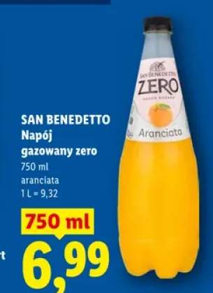 Napój gazowany zero aranciata SAN BENEDETTO