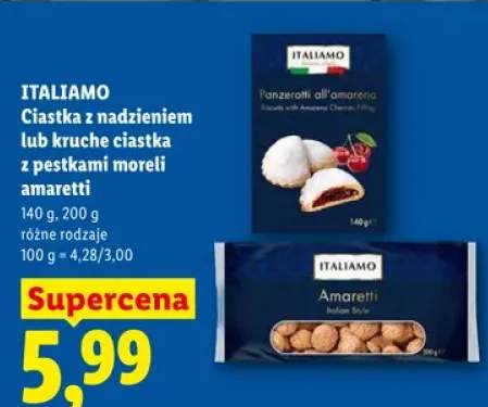 Ciastka z nadzieniem Italiamo