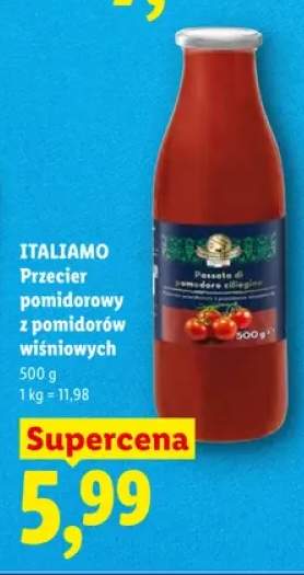 Przecier pomidorowy z pomidorów wiśniowych ITALIAMO