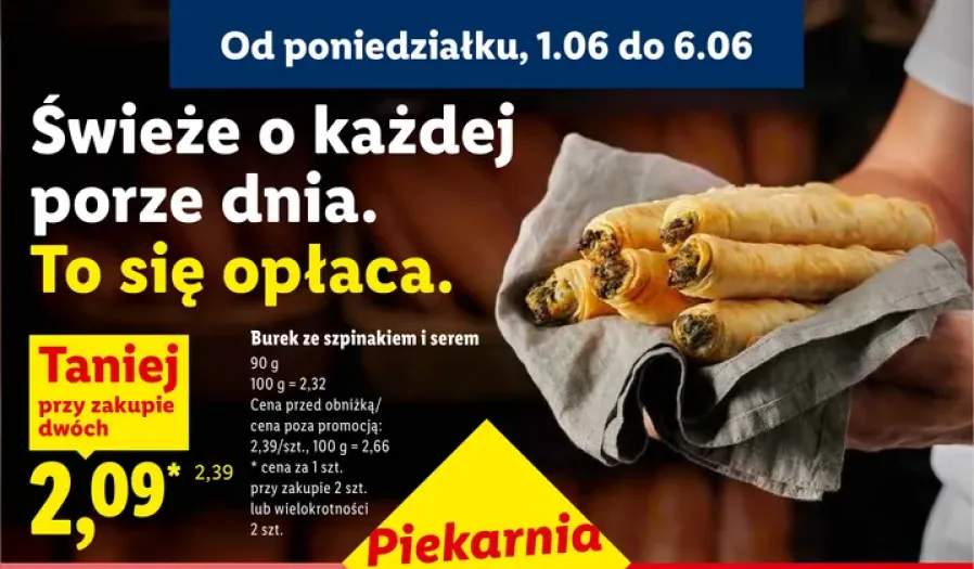 Burek ze szpinakiem i serem