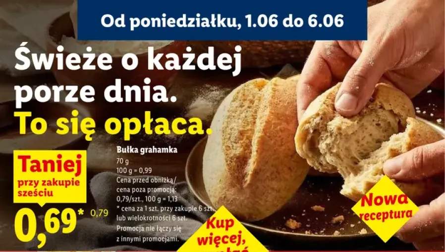 Bułka grahamka