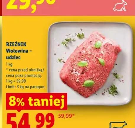 Wołowina - udziec Rzeźnik