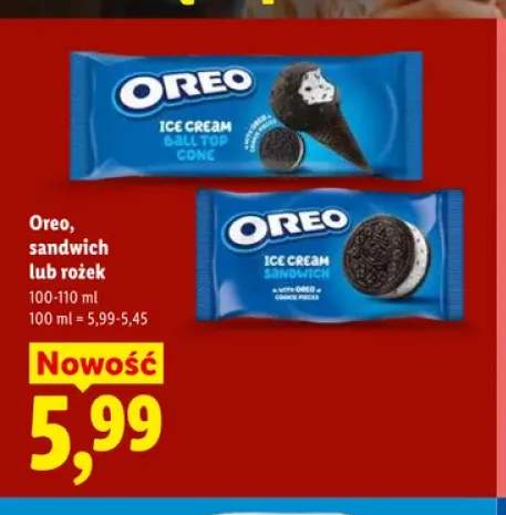 Lody OREO