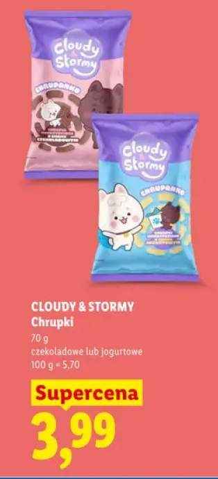 Chrupki Cloudy & Stormy czekoladowe